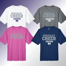 Northley Cheer Custom Tech Tee Northley Cheer Custom Tech Tee